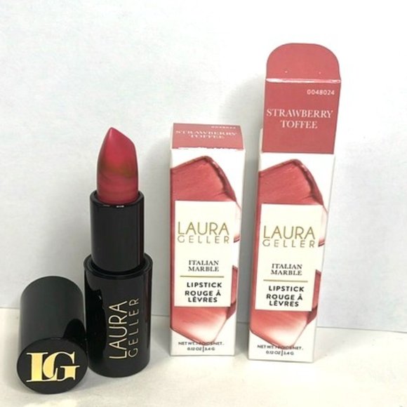 Laura Geller Lipstick in Strawberry Toffee (lot of 2) - Picture 1 of 2